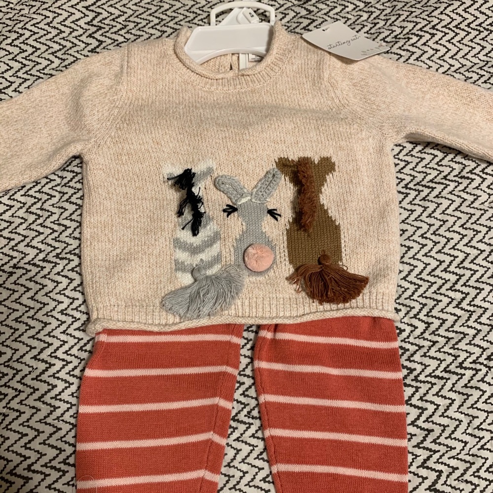 Starting Out sweater/pant set